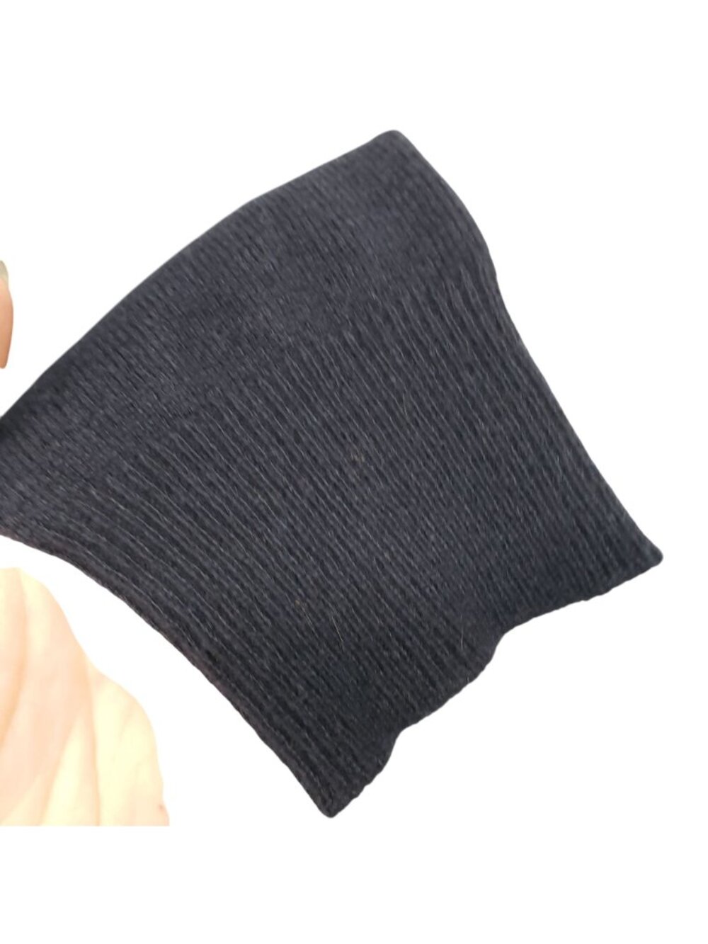 G Label by Goop GWYN Gia Navy Blue Cashmere Oversized Crew Neck Sweater - Picture 8 of 9